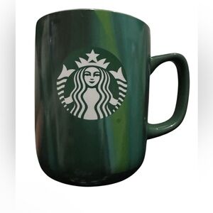 Starbucks Dark Green Mug with Logo